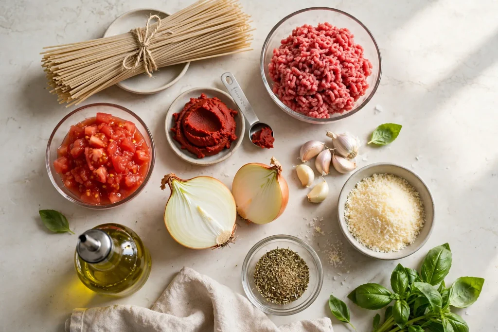 spaghetti-meat-sauce-ingredients