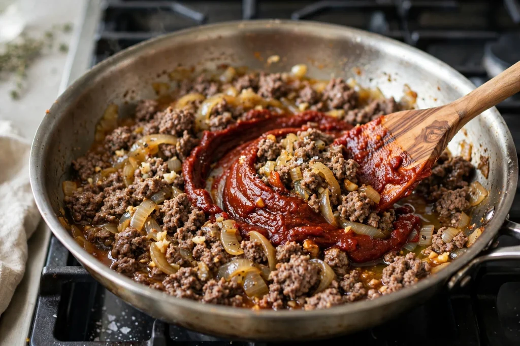 browning-beef-for-spaghetti-sauce